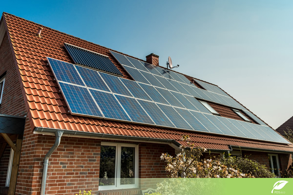 solar pv installed on a bungalow